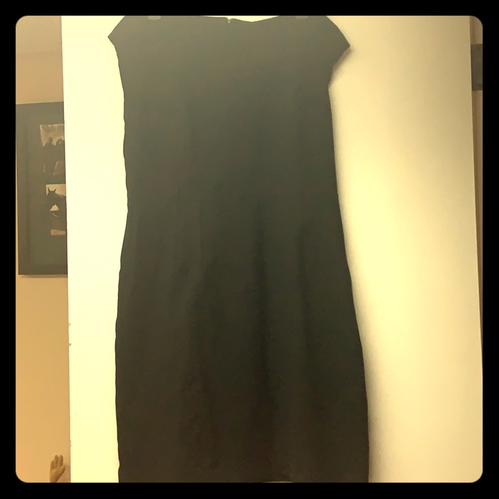 Loft black dress size 14